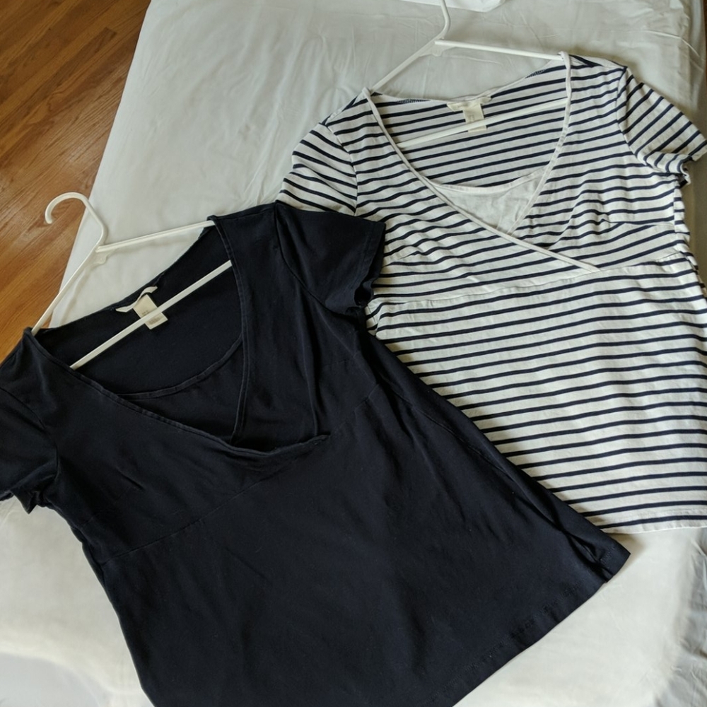 H & M Nursing Tees